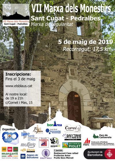 Cartell Marxa dels Monestirs 2019