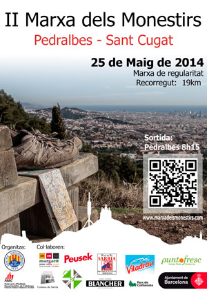 Cartell Marxa dels Monestirs 2014