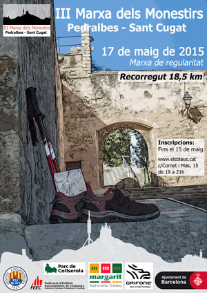 Cartell Marxa dels Monestirs 2015