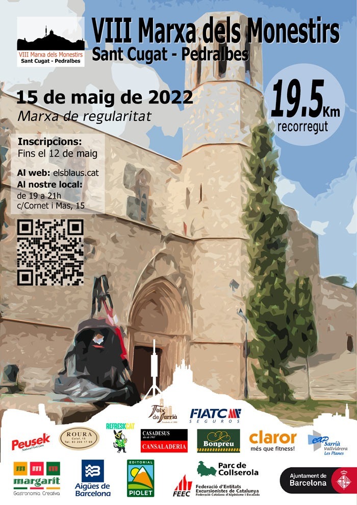 Cartell Marxa dels Monestirs 2022