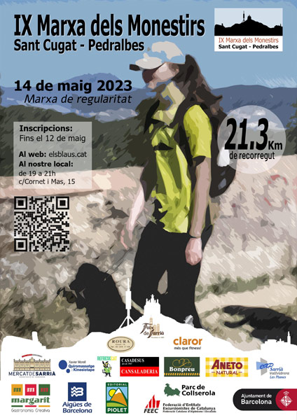 Cartell Marxa dels Monestirs 2023