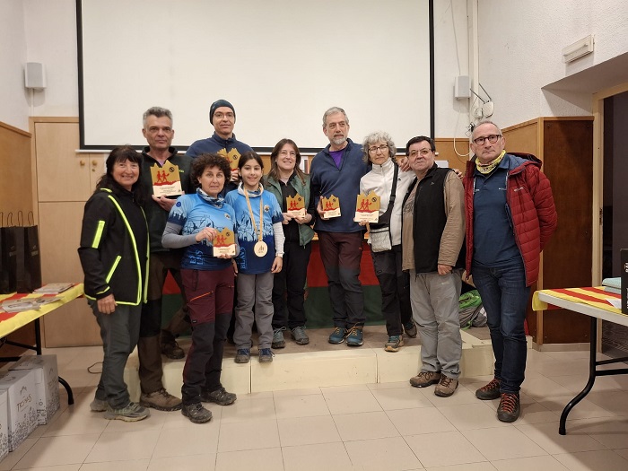 Entrega de premis de la 25a Copa Catalana de Marxes Tècniques de la FEEC Entrega de premis de la 25a Copa Catalana de Marxes Tècniques de la FEEC