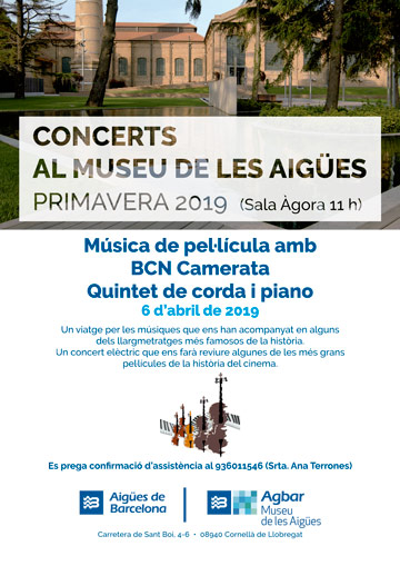 Concert Aigües de Barcelona